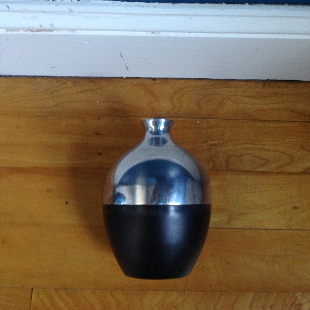 Pier 1 Imports Stainless Steel Home Decor/Vase